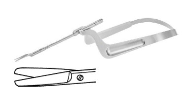 МІКРО НОЖИЦІ ПРЯМ. ТУП./ТУП.